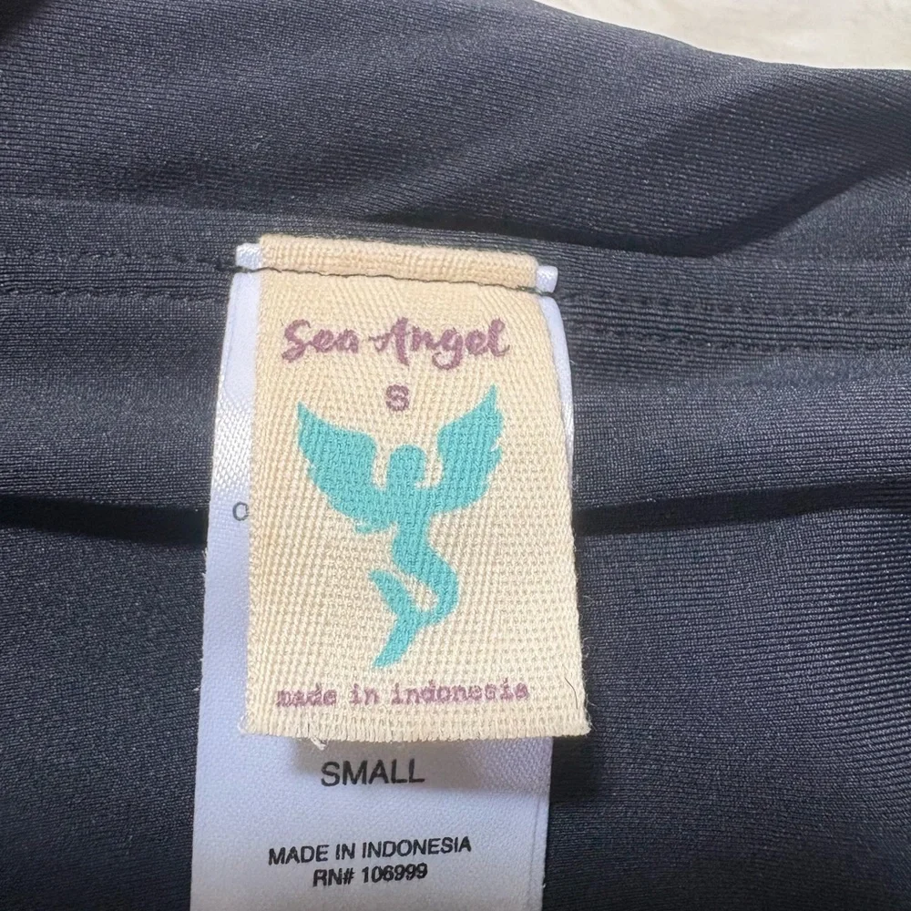SEA ANGEL Maternity Black Bikini Bottom